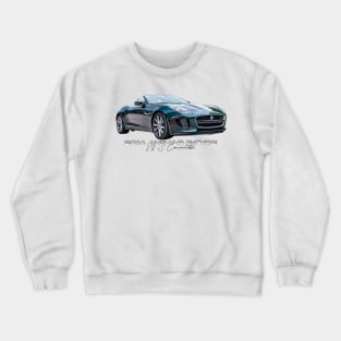 2014 Jaguar F-Type V8 S Convertible Crewneck Sweatshirt